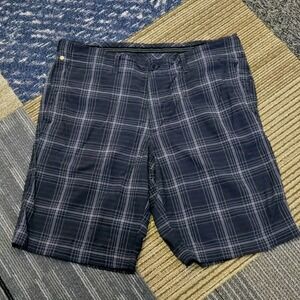 Tommy Bahama Shorts Men 34" Black Seersucker Golf Chino Stretch Performance